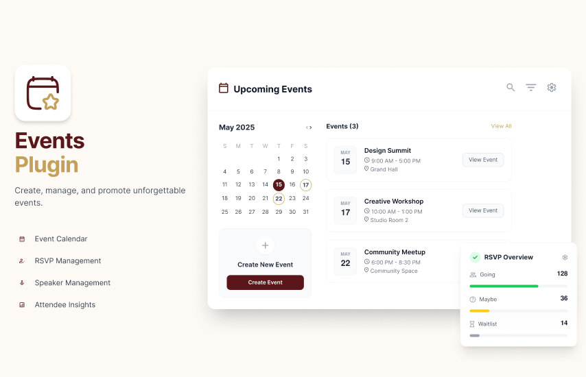 Events Plugin