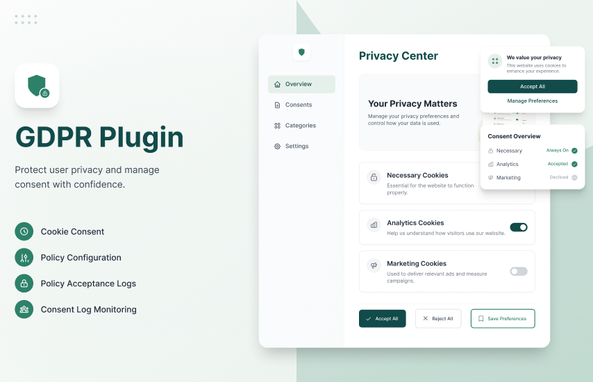 GDPR Plugin