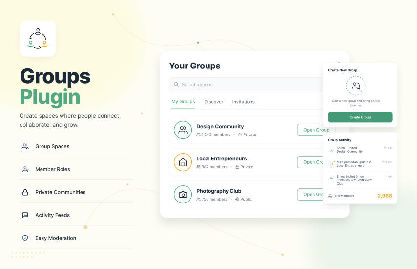 Groups Plugin