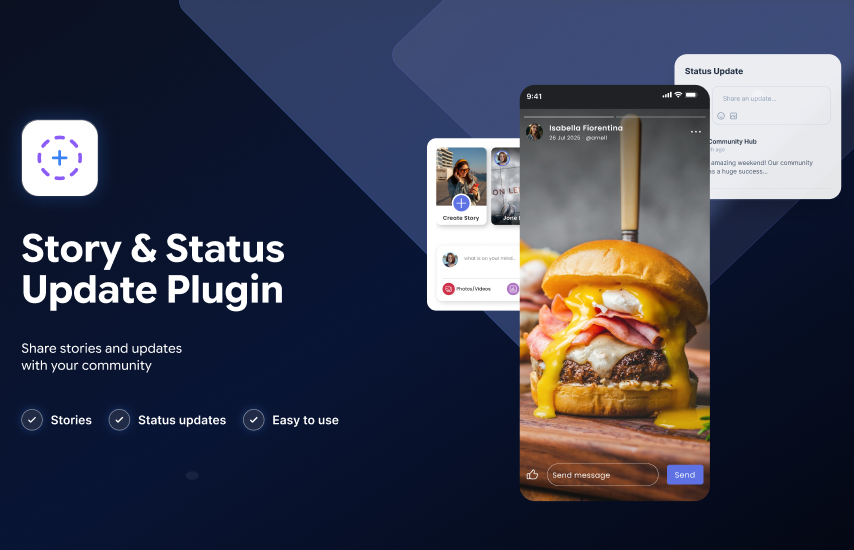 Stories & Status Updates Plugin
