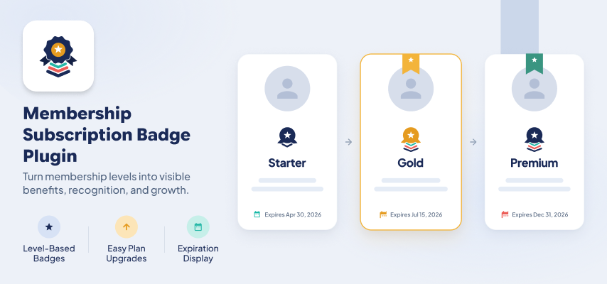 Membership Subscription Badge Plugin