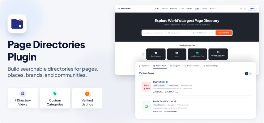 Page Directories Plugin