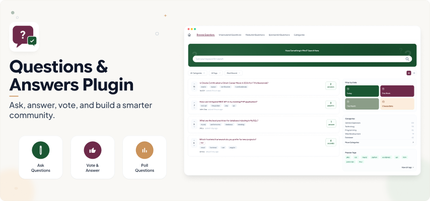 Questions & Answers Plugin